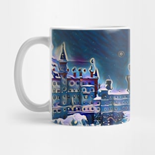 Castle On The Hills Graphic Art Design | Digital Art | Painting Mug